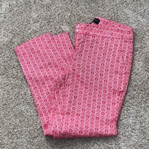 Talbots pint print pants